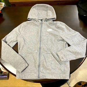 Grey Nike Youth Hoodie